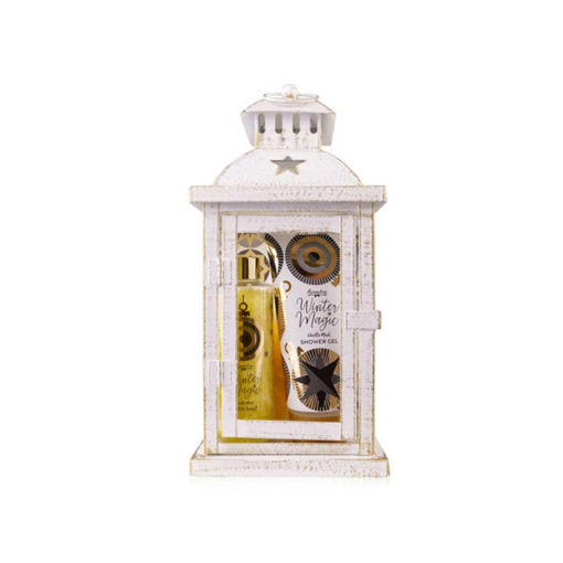 Picture of ACCENTRA WINTER MAGIC BATH SET IN LATERN